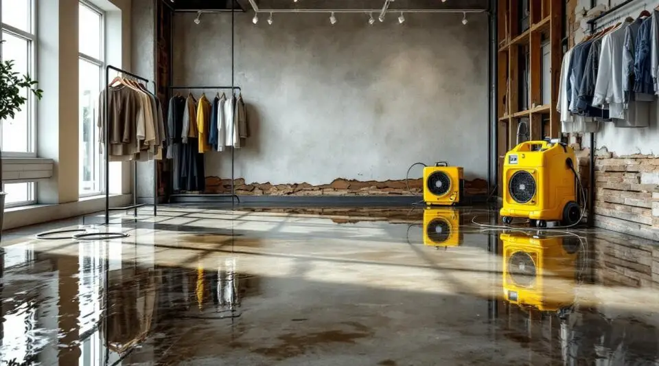 Retail Store Flood Recovery Vancouver